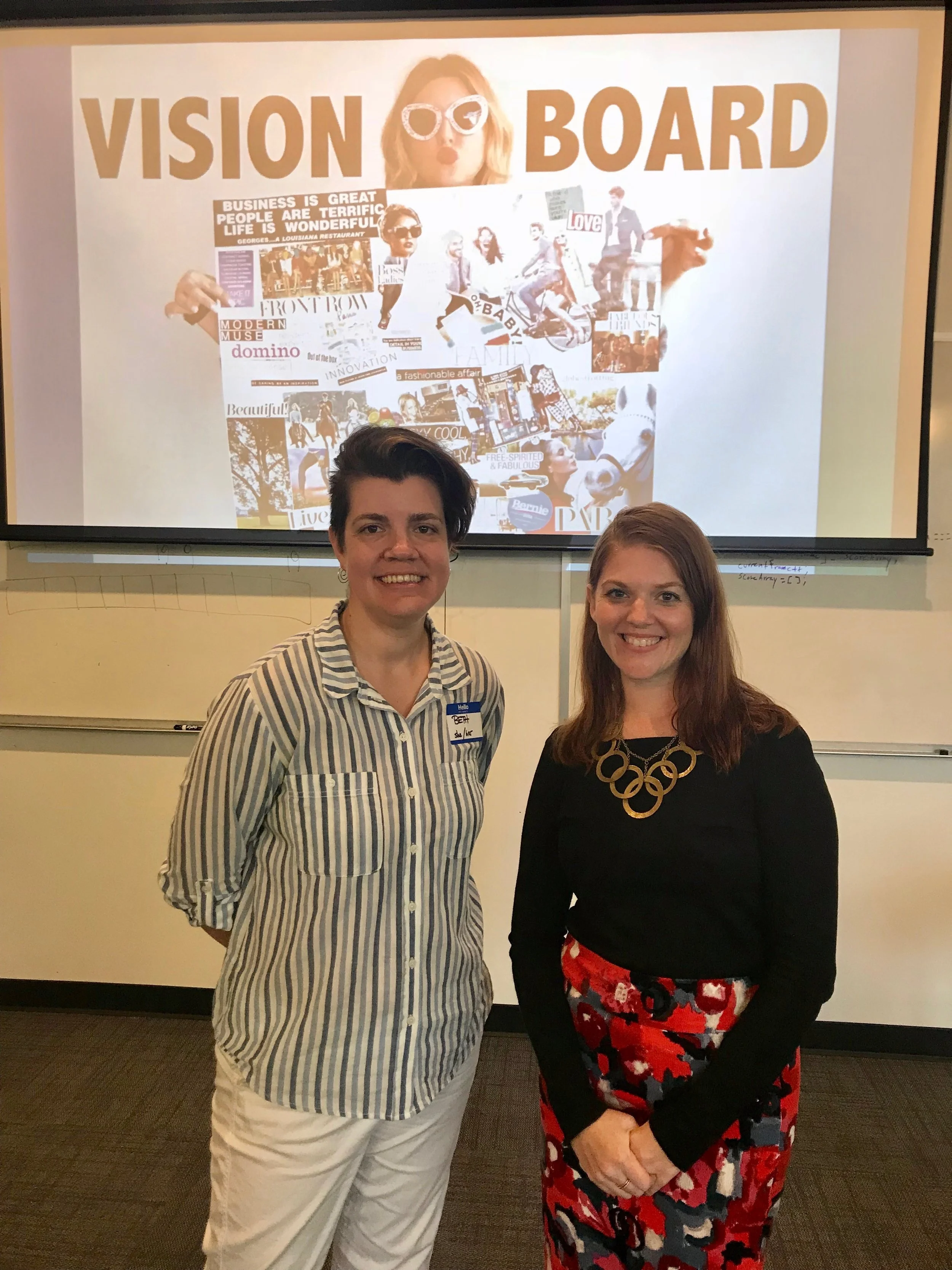 PDXWIT Goal Champions Workshop @ Alchemy Code Lab, 9/8/18, Speakers Beth Long and Jesseca Ryan
