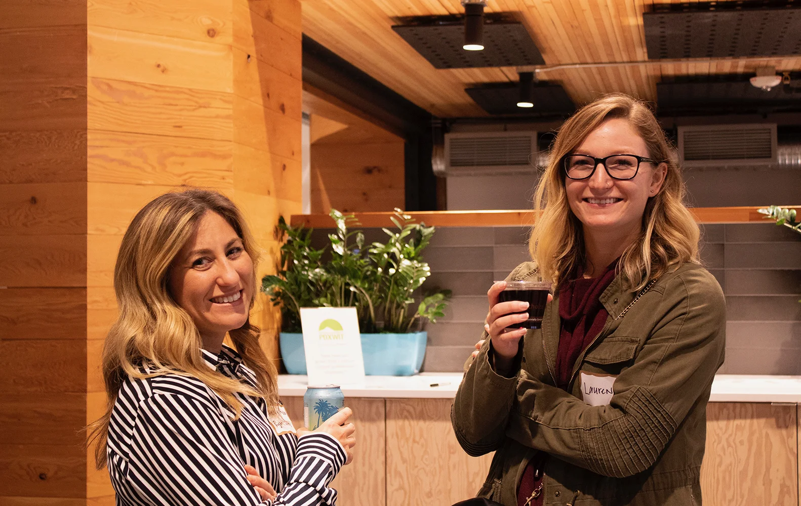 PDXWIT October Happy Hour @ Autodesk, 10/23/18, Attendees mingle