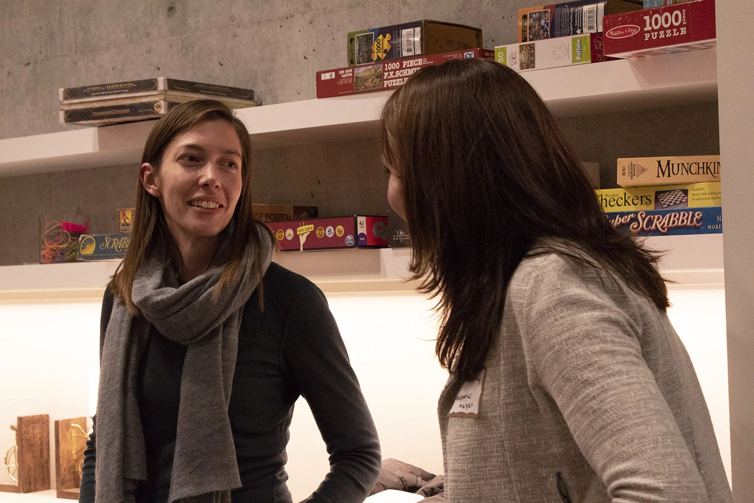 PDXWIT January Happy Hour @ Simple, 1/15/19, Attendees mingle