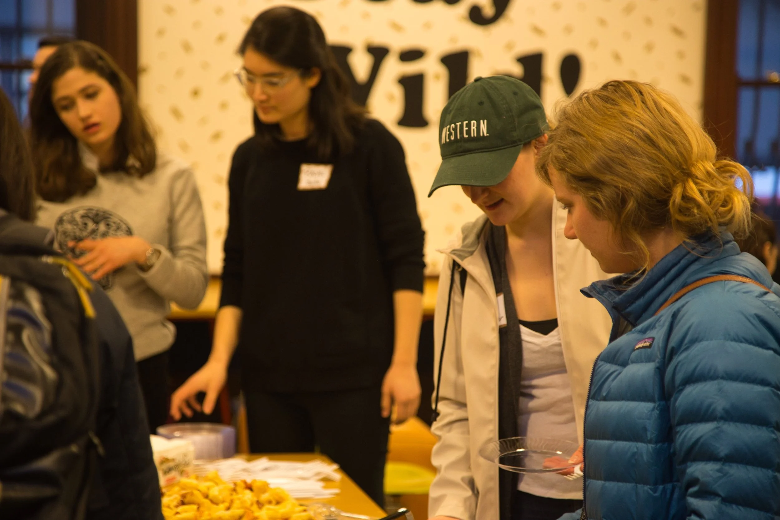 PDXWIT Job Application Secrets @ WeWork Custom House, 2/21/19, Attendees mingle