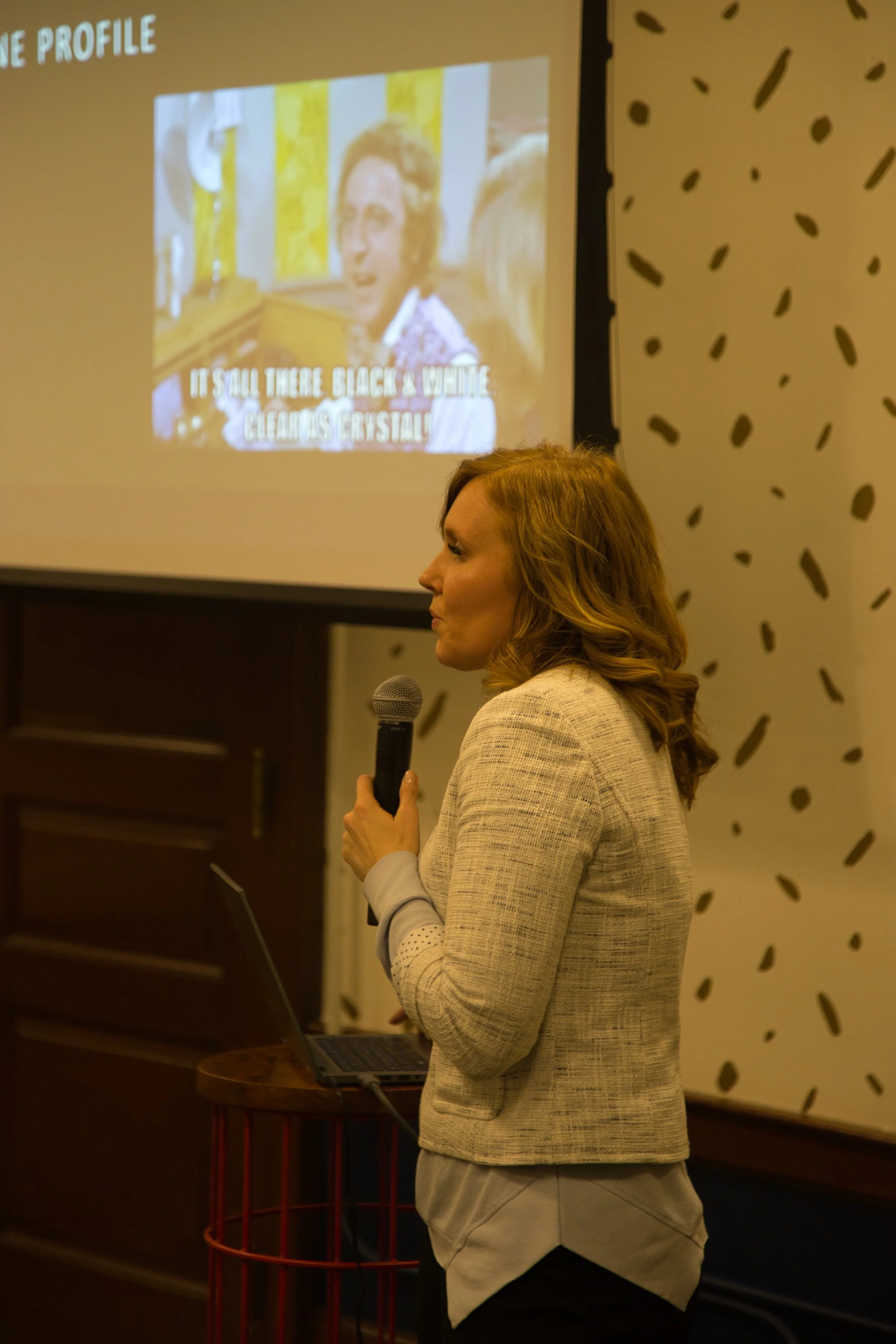 PDXWIT Job Application Secrets @ WeWork Custom House, 2/21/19, Carly J. Cais - Senior Sales & Marketing Operations Manager, Routeware - speaks