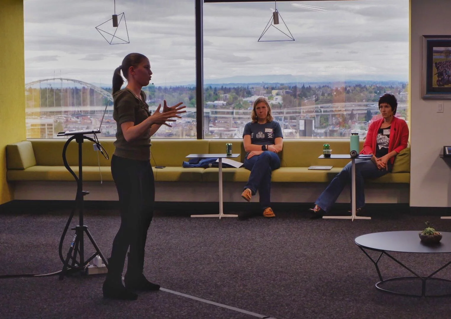 PDXWIT How to Navigate The Tech Field @ New Relic, 4/23/19 - Polina Vorozheykina, a software engineer at New Relic, presents