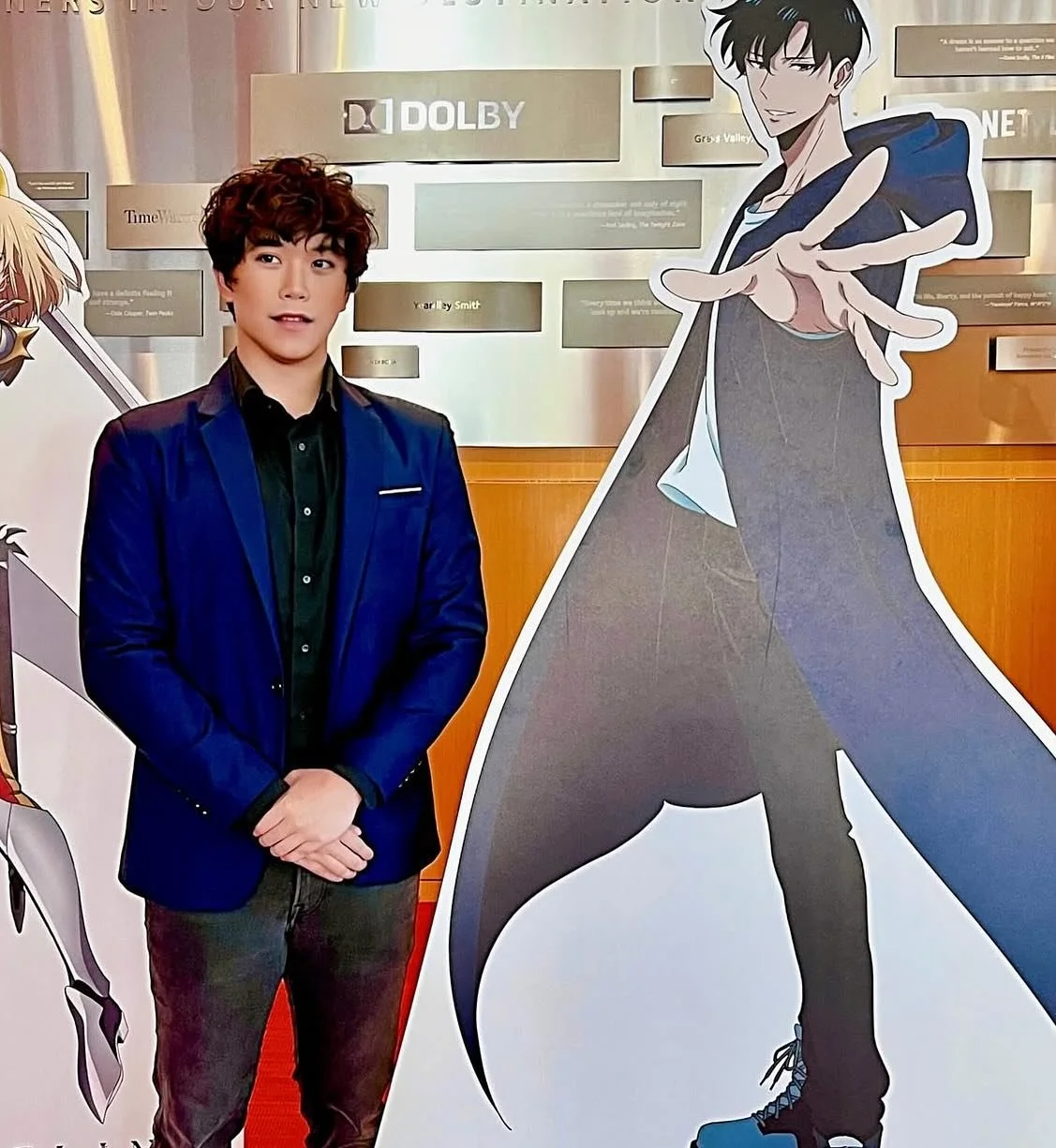 @aleksle.vo x FYC Press Day 
Complexion &amp; Hair @darcygilmore 

#mensgrooming #voiceover #aleksle 
#animation #game #voiceacting #anime #animeart