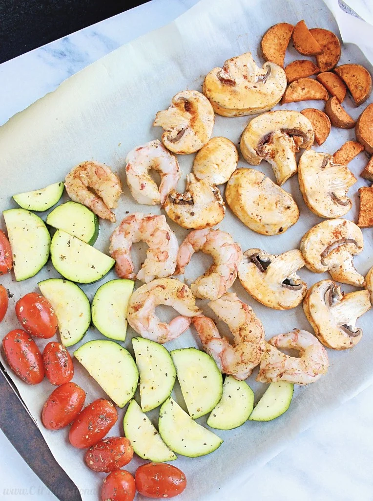 20 Minute Sheet Pan Shrimp Dinner