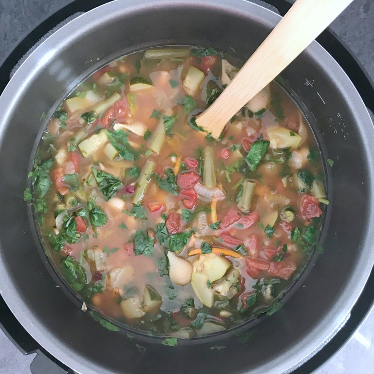  Pressure Cooker Minestrone Soup by Your Choice Nutrition 