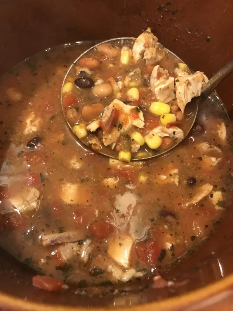 Mexican-style Slow Cooker Soup by Flag Nutrition