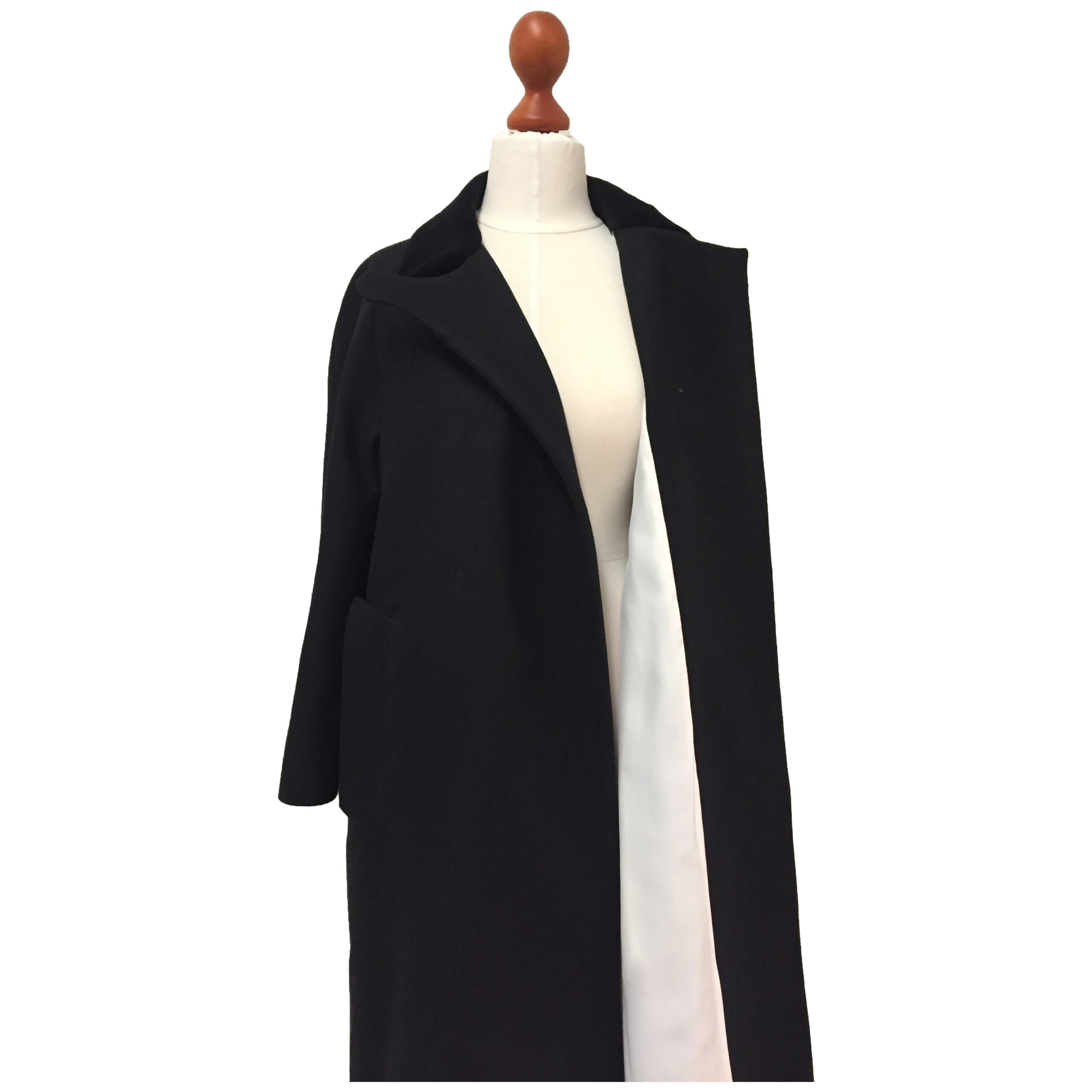 cashmere duster coat