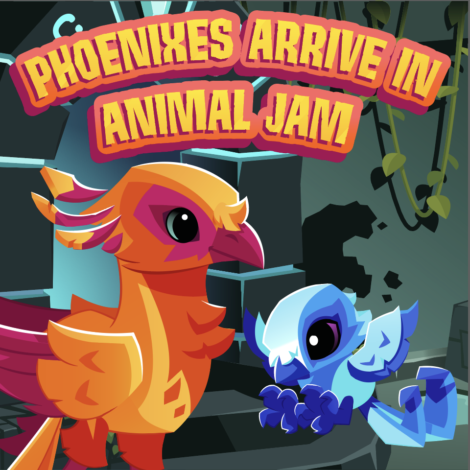 Phoenixes Arrive in Animal Jam!
