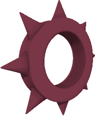 Magenta Short Collar