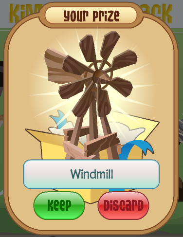 Your prize, the Windmill!