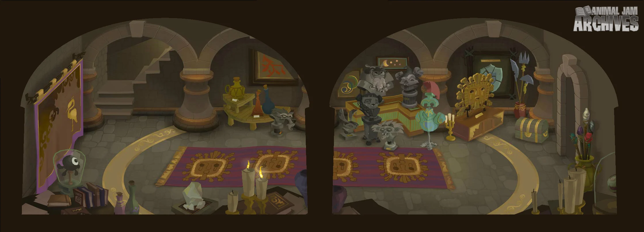 Room Maps — Animal Jam Archives