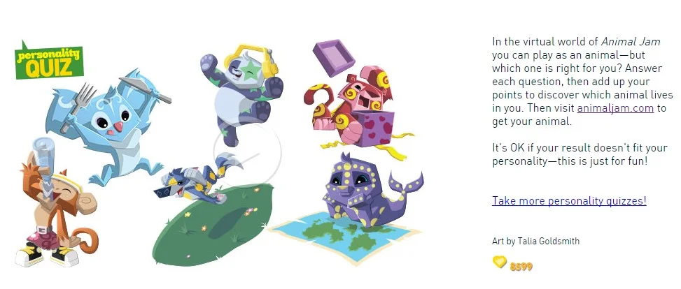 Animal Jam Quiz