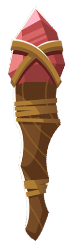 Basic Healing Staff Graphic