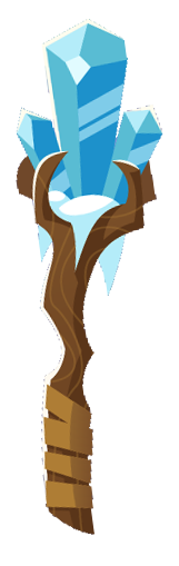 Epic Healing Staff Graphic