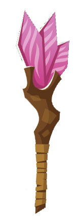 Strong Healing Staff Graphic