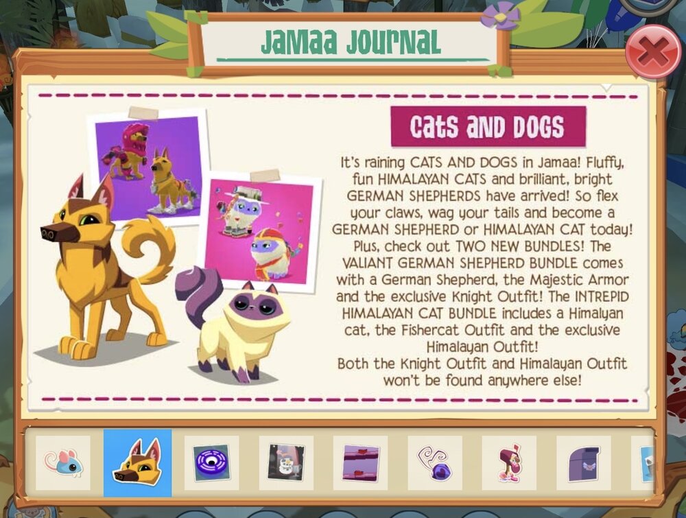 It's RAINING Cat's and Dogs on AJ(PW)! — Animal Jam Archives