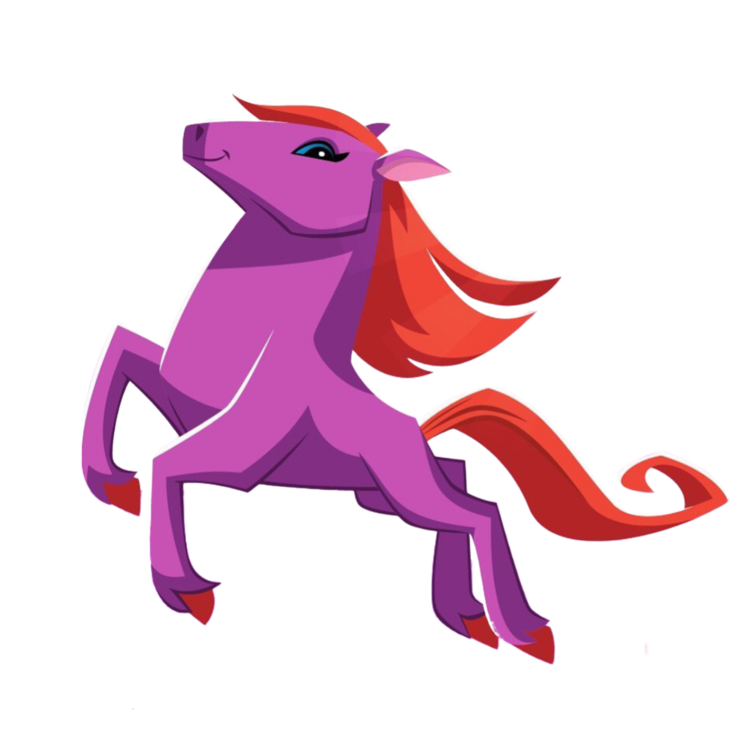 Purple Arabian Horse.png