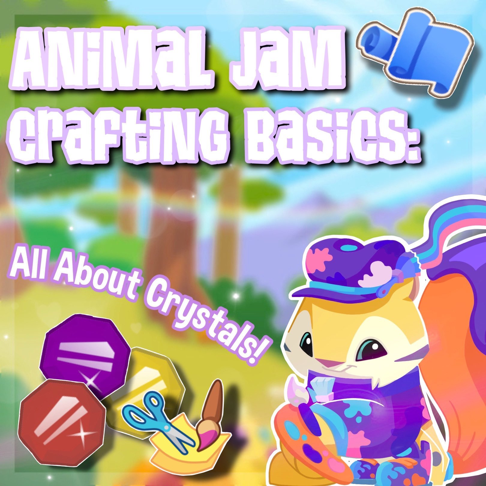 Animal Jam Crafting: All About Crafting Crystals