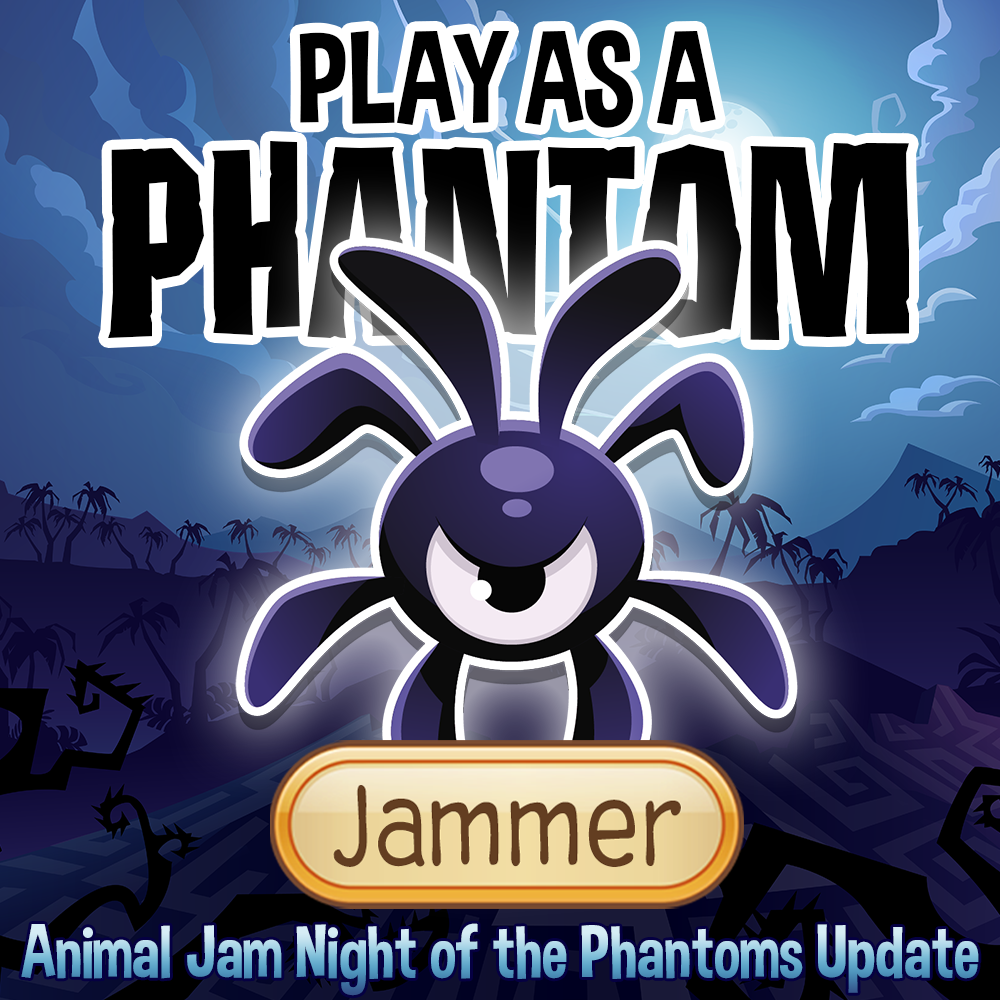 Animal Jam's October Update - Part 1: Playable Phantoms!