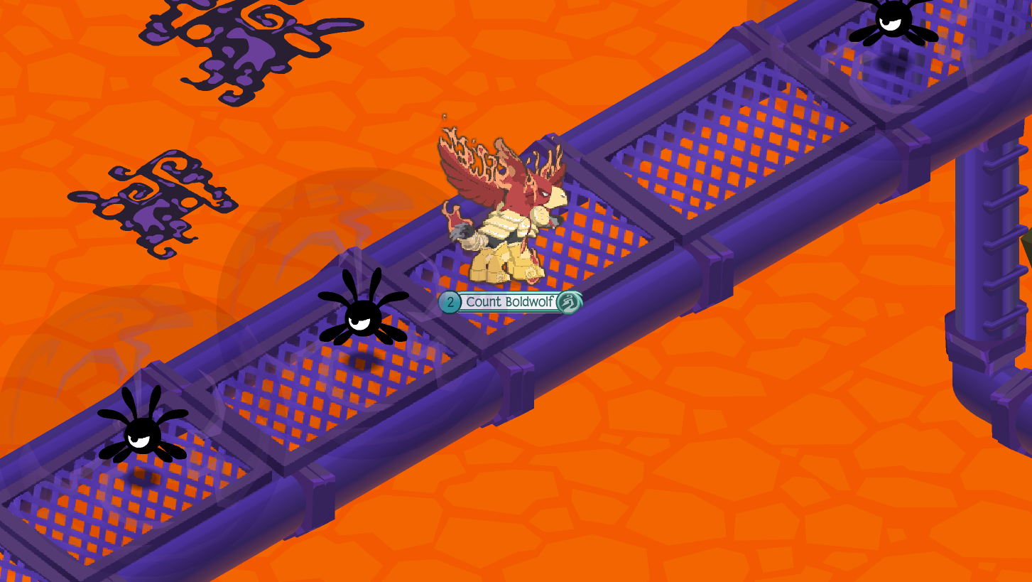 The phantoms ambush the heroes on a catwalk!