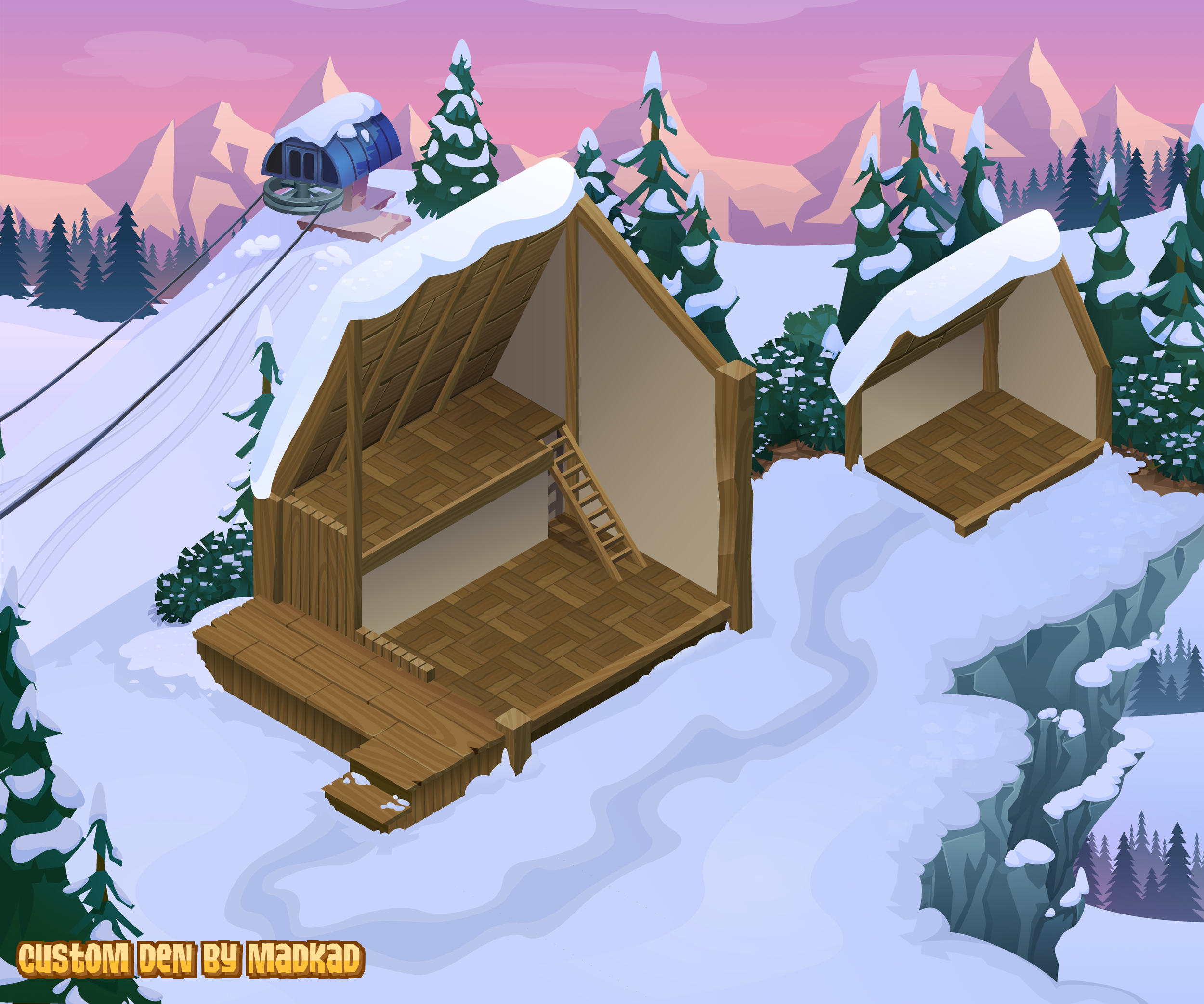 Ski Lodge by Madkad