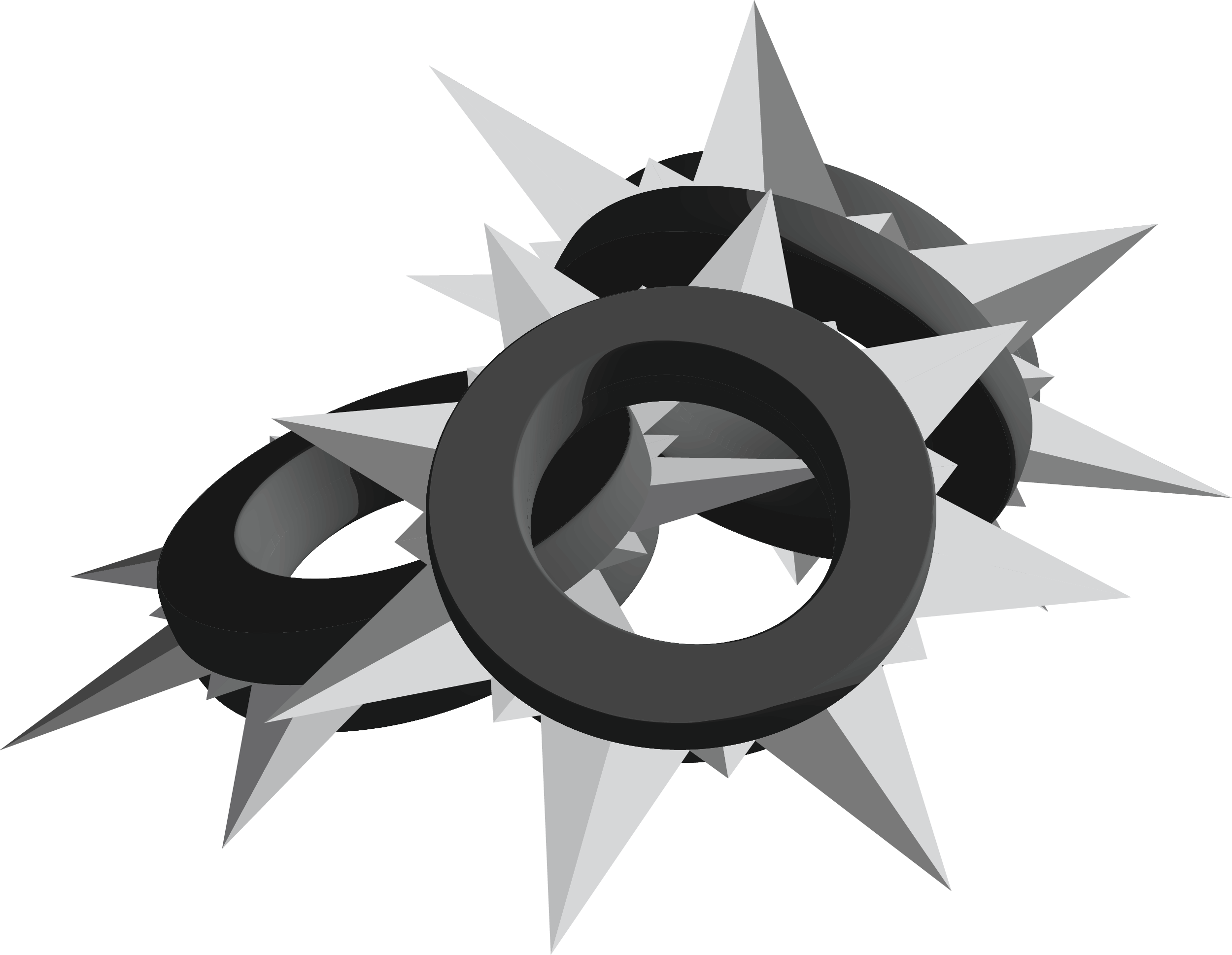 Made by @Maddkadd : Animal Jam Long spiked collar pile