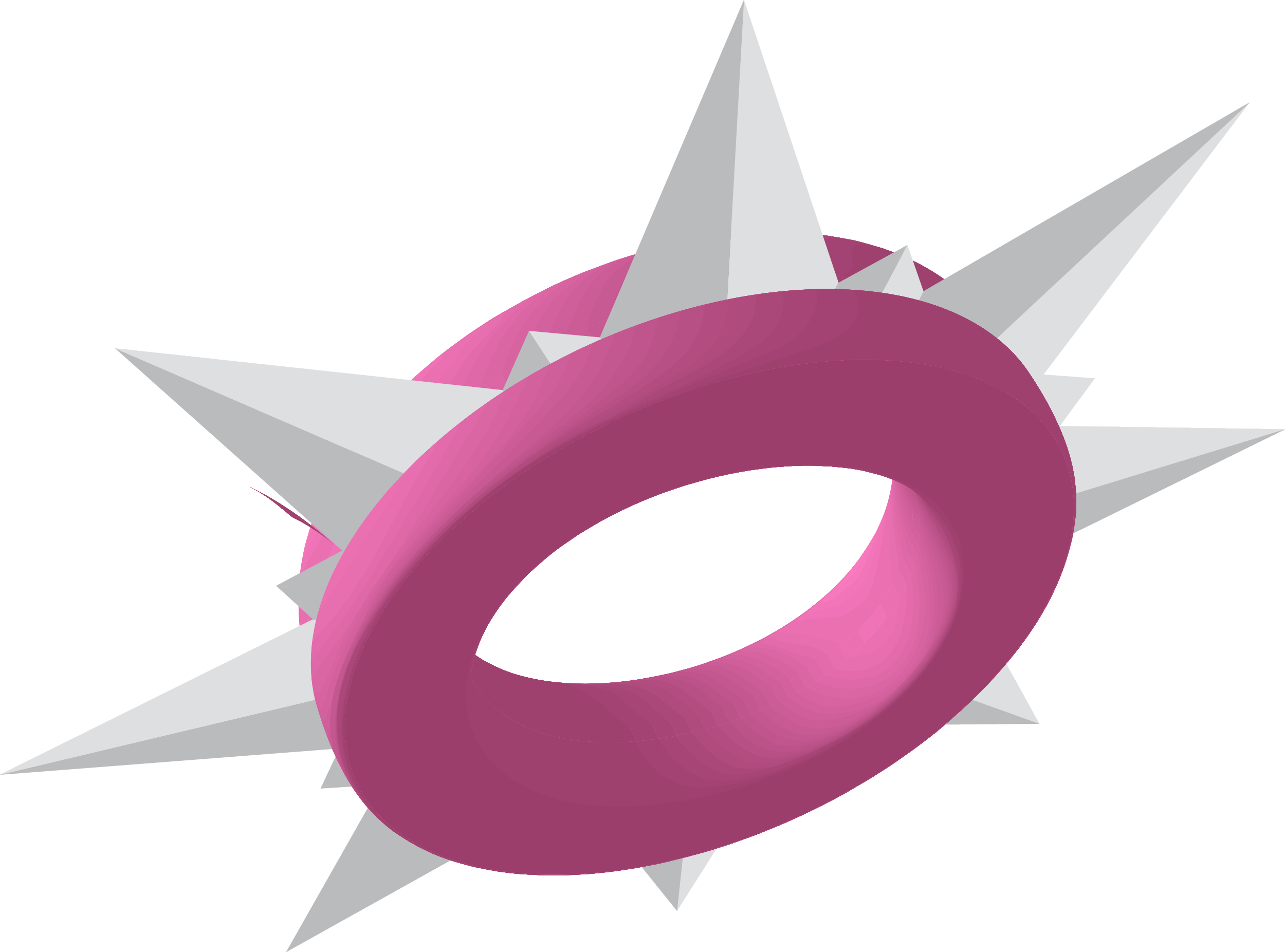 Made by @Maddkadd : Animal Jam Long spiked collar