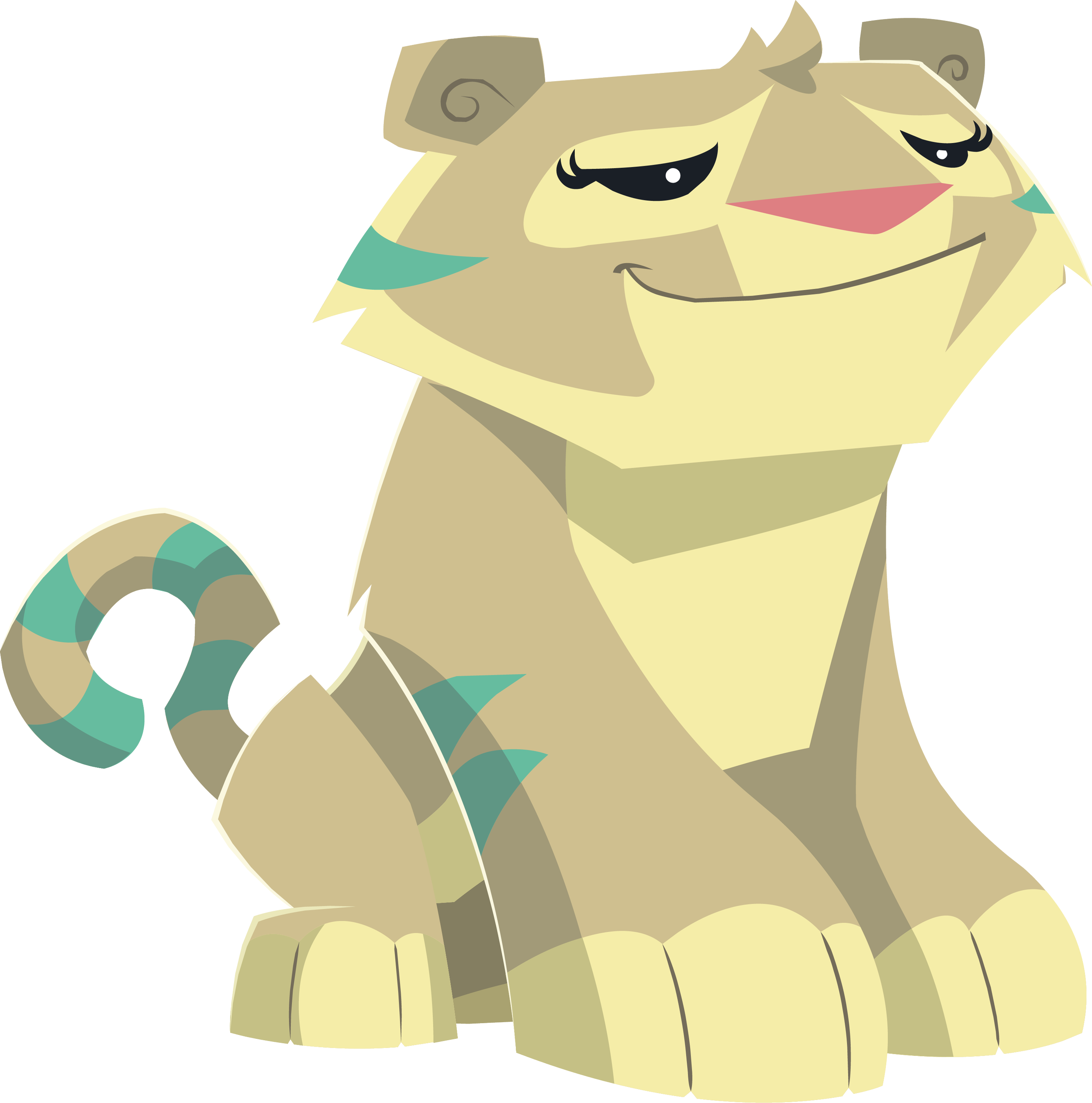 Animal Jam Tiger asset mom