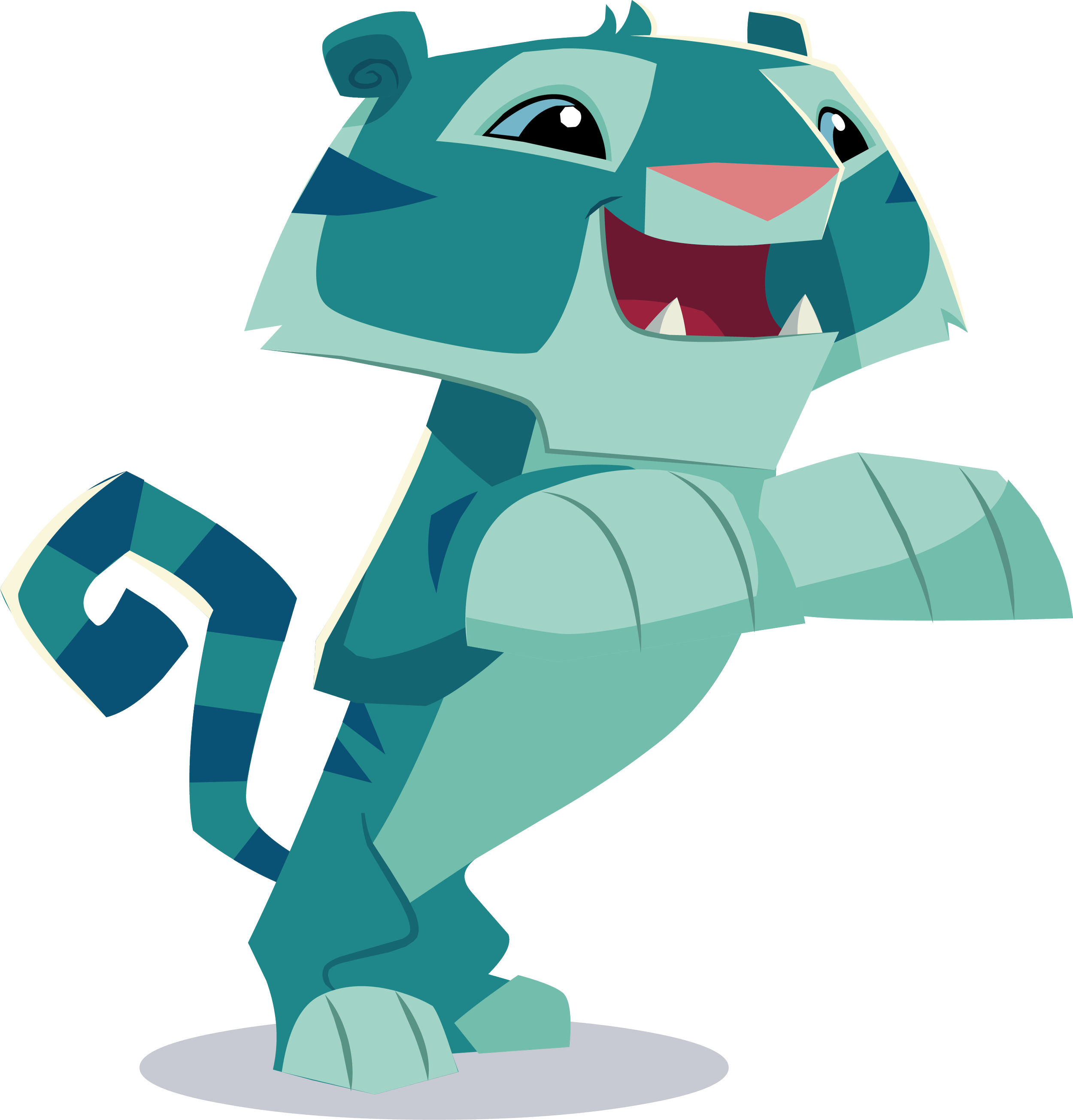 Animal Jam Tiger Baby asset