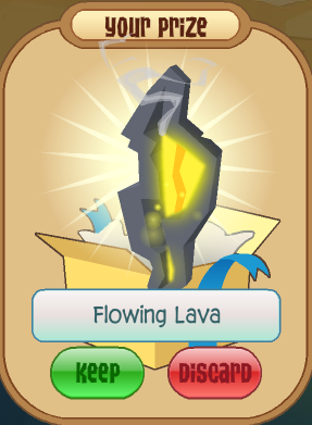 Flowing Lava