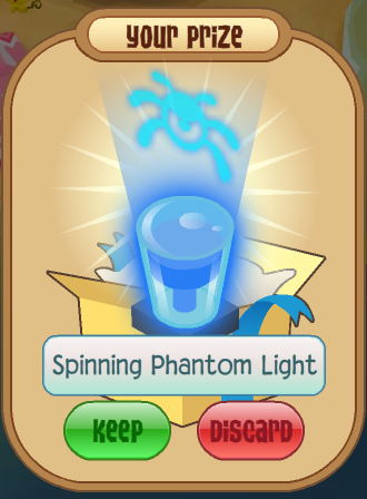 Spinning Phantom Light