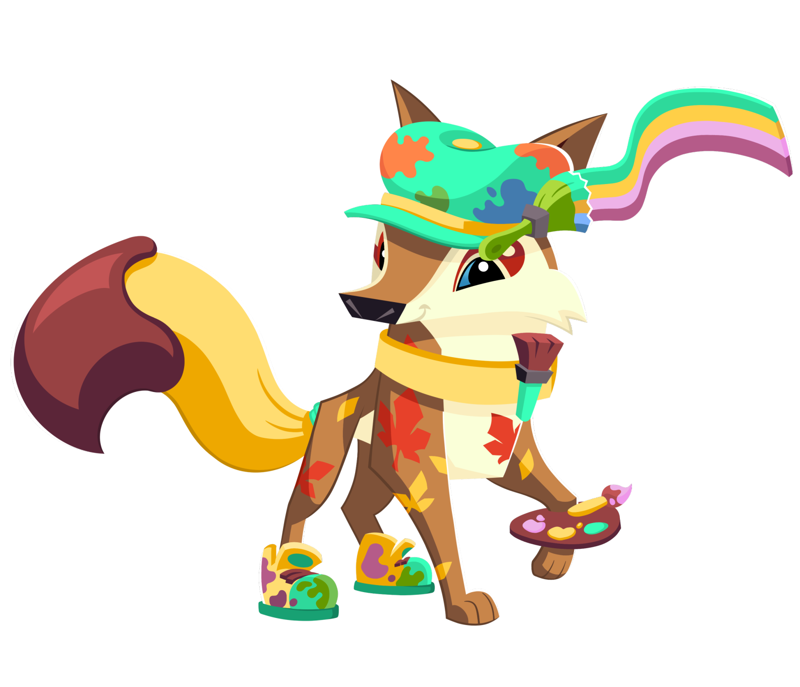 Autumn coyote by Jm0o