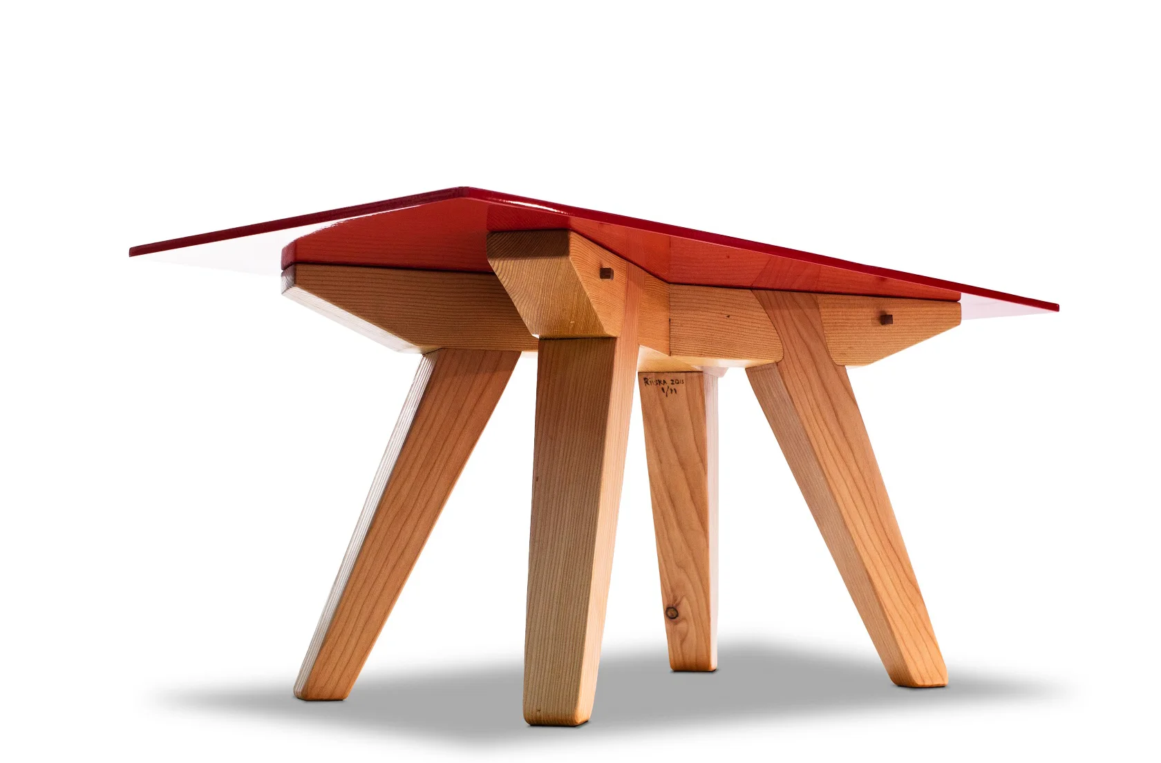 Red Barron Bar Table
