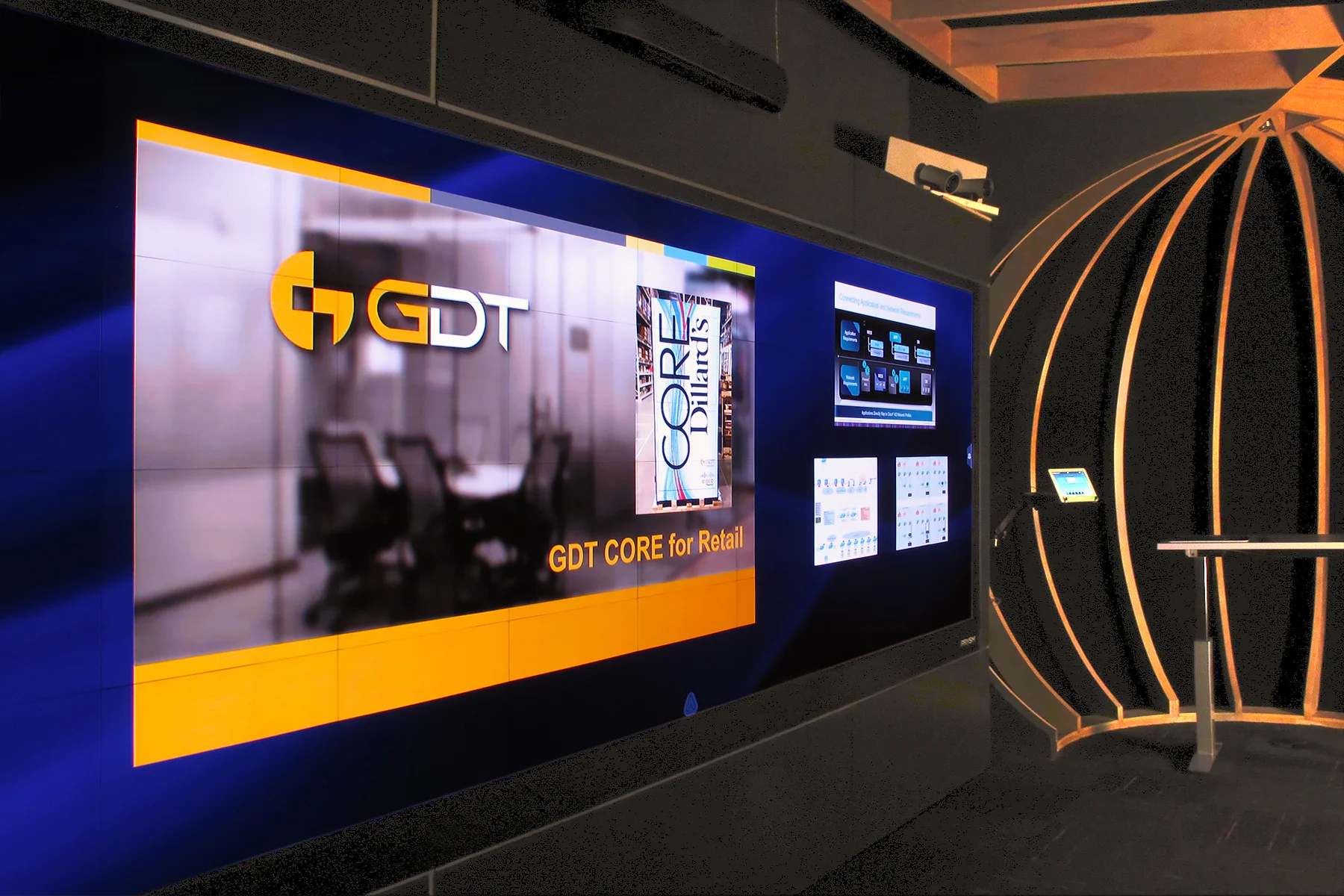 GDT Installs Prysm Video Wall as a Customer Experience Centerpiece