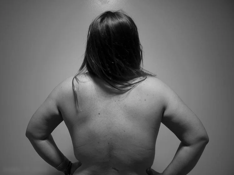 "We never really look at our bodies from this perspective. I am seeing myself in a different light and I don't know what to make of it."