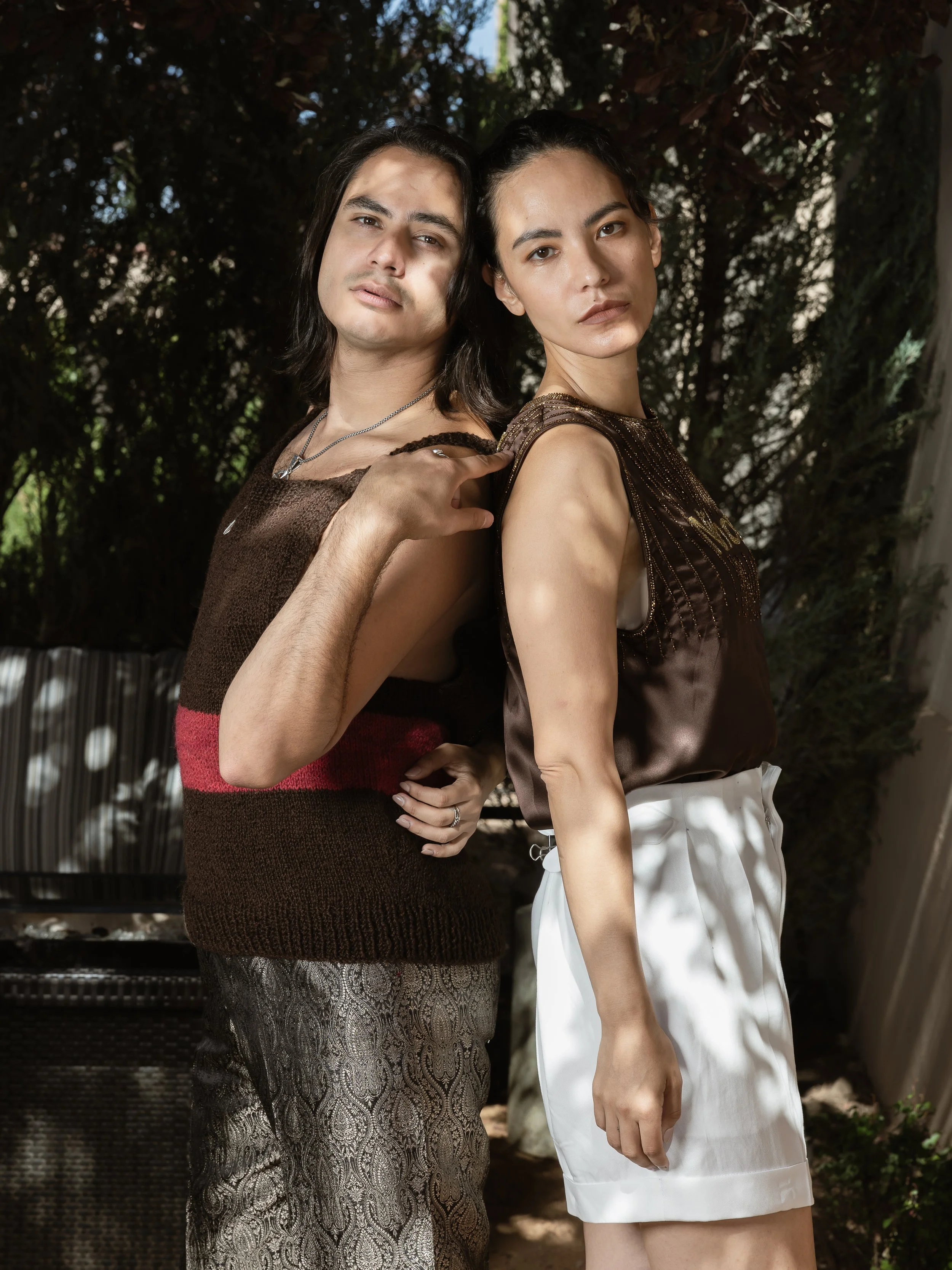  Jessica Matten, Kiowa Gordon, Orlando Dugi, Tira Howard, SWAIA, SWAIA Native Fashion, Amber Dawn Bear Robe 