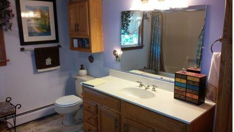 bathroom before