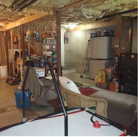 basement before