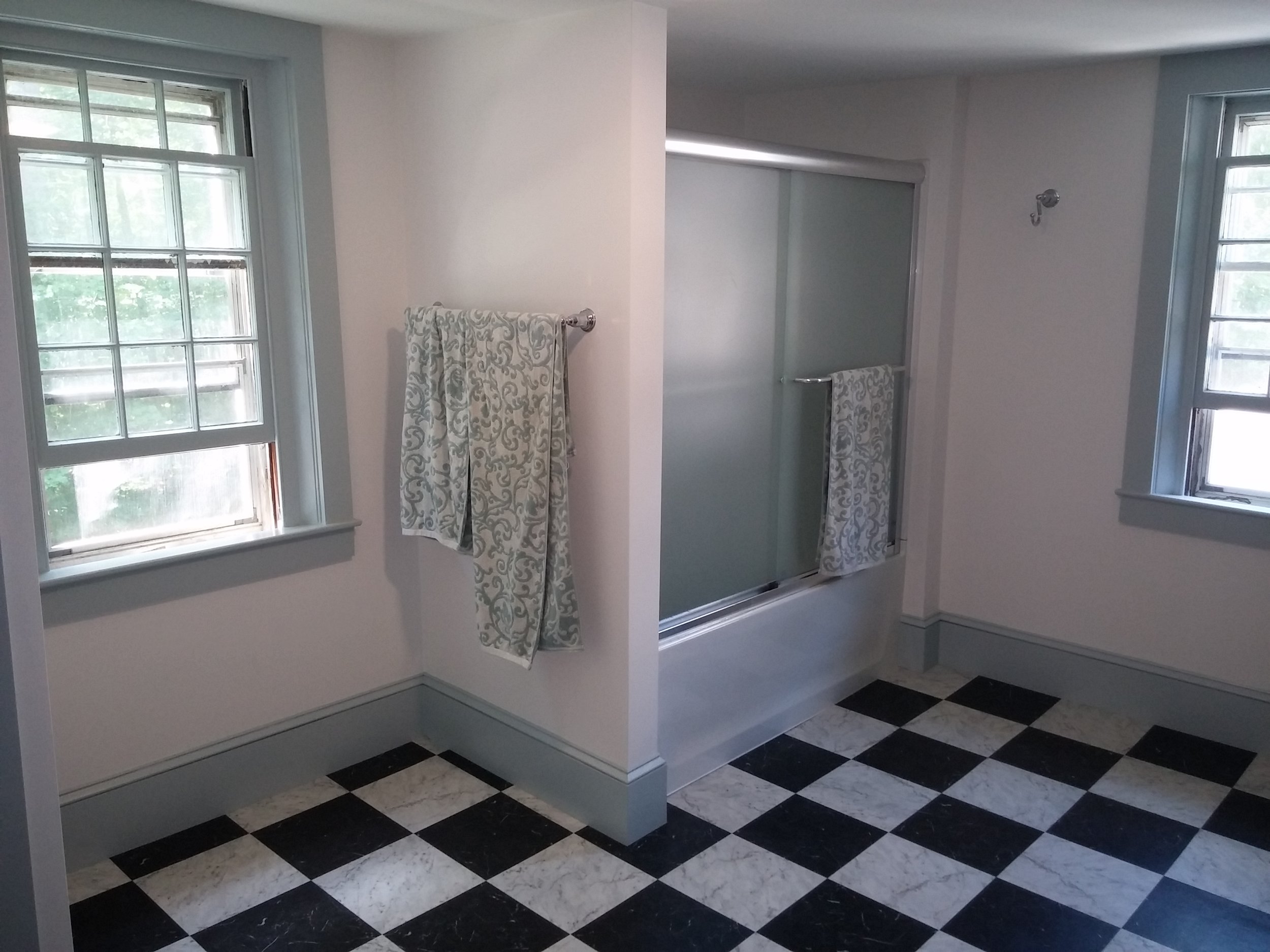 Bathroom after