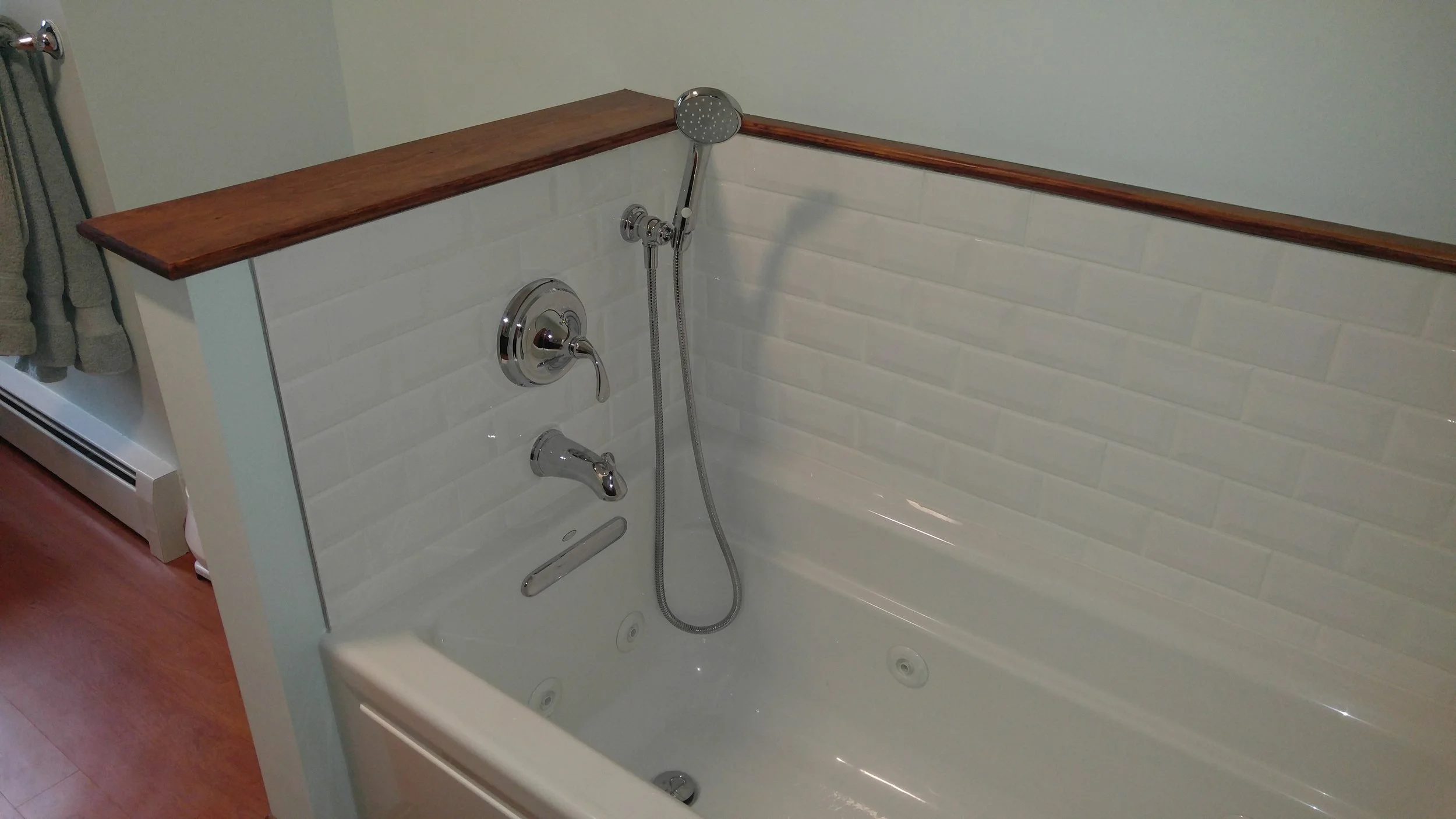 Bathroom after