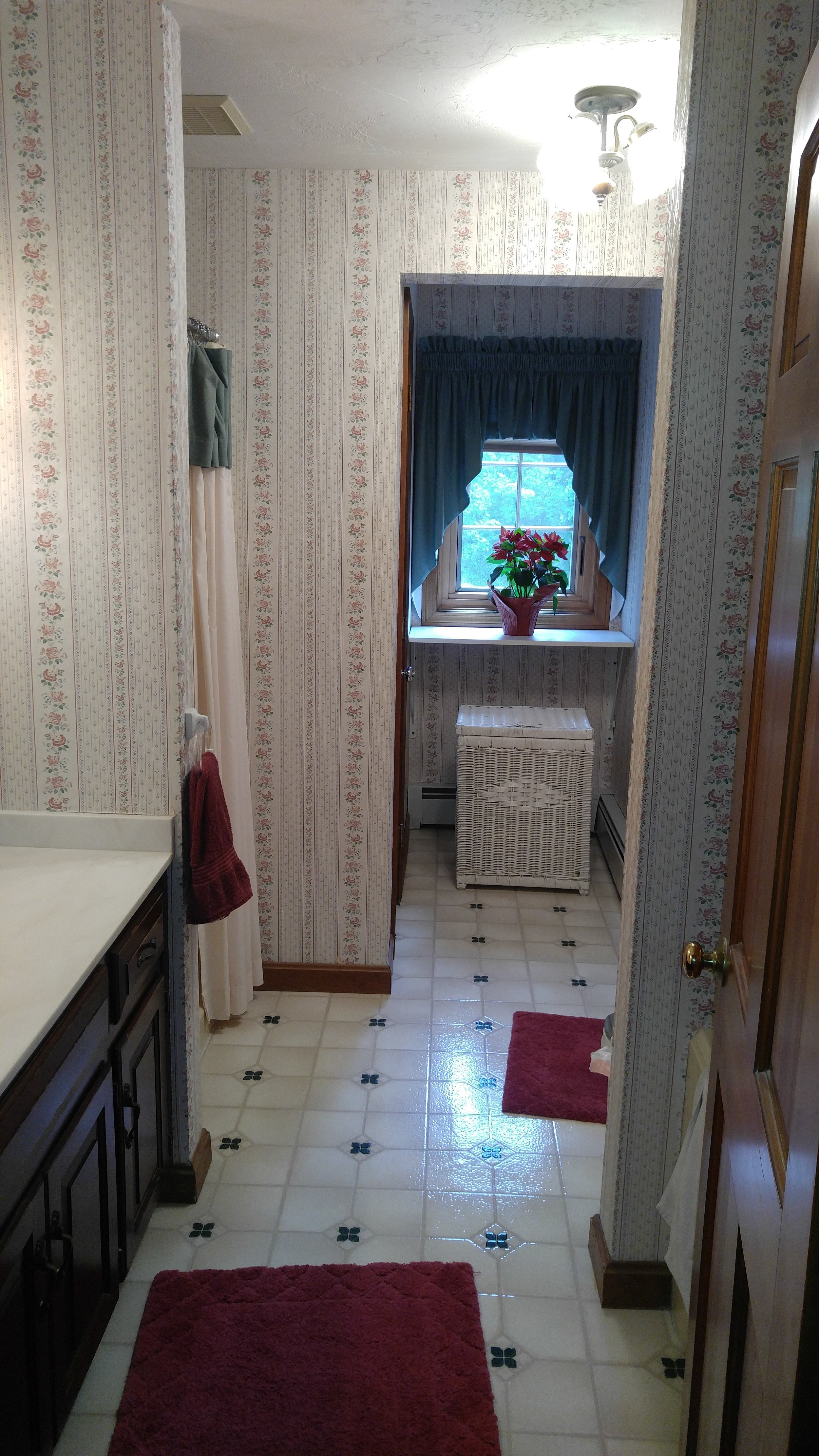 bathroom before