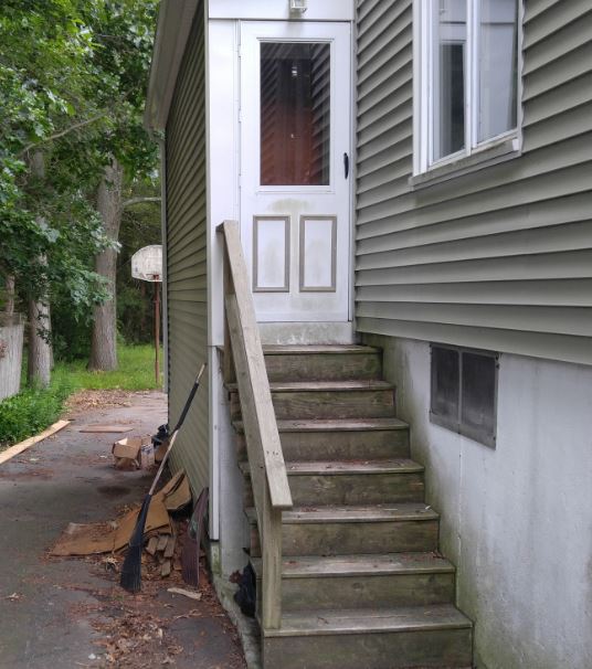 Deck before