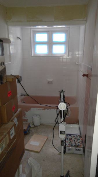 bathroom before