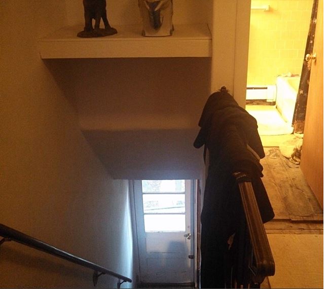hallway before 