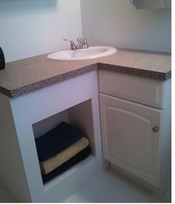 bathroom after
