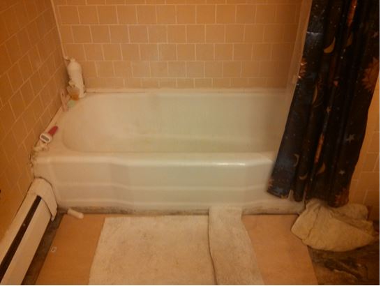 bathroom before