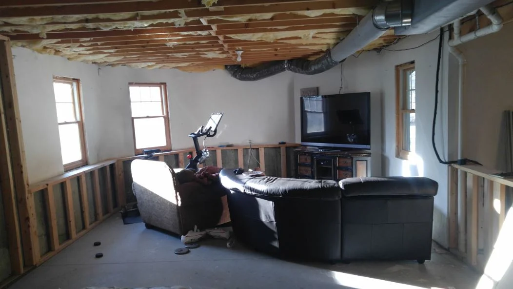 basement before