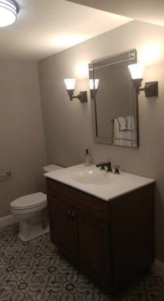 bathrooom before