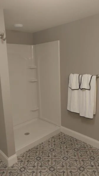 bathroom after