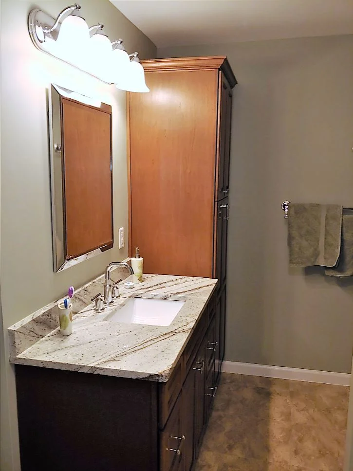 Milford Ma Bathroom Remodeling Project Kohler Hydrorail Shower System Milford Massachusetts Core Remodeling Services Inc